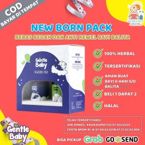 Minyak Pijat Gentle Baby Therapeutic Oil New Born Pack Isi 2 Deep Sleep Tummy Calmer Mengatasi Masalah Susah Tidur Perut Begah Anti Kembung Bayi Baru Lahir Newborn Bahan Alami Organik BPOM