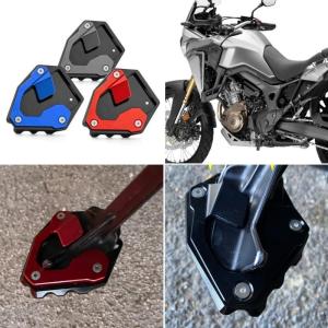 Upgraded Motorcycle kickstand Pad Center Mount Foot Stand Extension Enlarger Pad Replacement Durable for CRF1000L