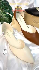 Premium Prettyfeet LULA Plussize Flat Shoes Women - Kasut Perempuan Plus Size 41-45 (Ready Stock)