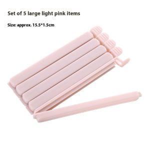 STAR FRUIT⭐ Large Size Bag Sealing Clips Set of 5 for Snack Storage and Food Preservation