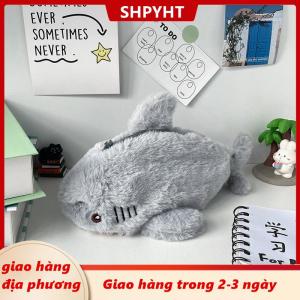[COD] SHPYHT Giao hàng địa phương Dễ Thương Sang Trọng Đại Dương Cá Mập Bút Chì Trường Hợp Mỹ Phẩm Túi Xách Tay Công Suất Lớn Bút Pouch Văn Phòng Phẩm Lưu Trữ Hộp Trường Văn Phòng Nguồn Cung Cấp