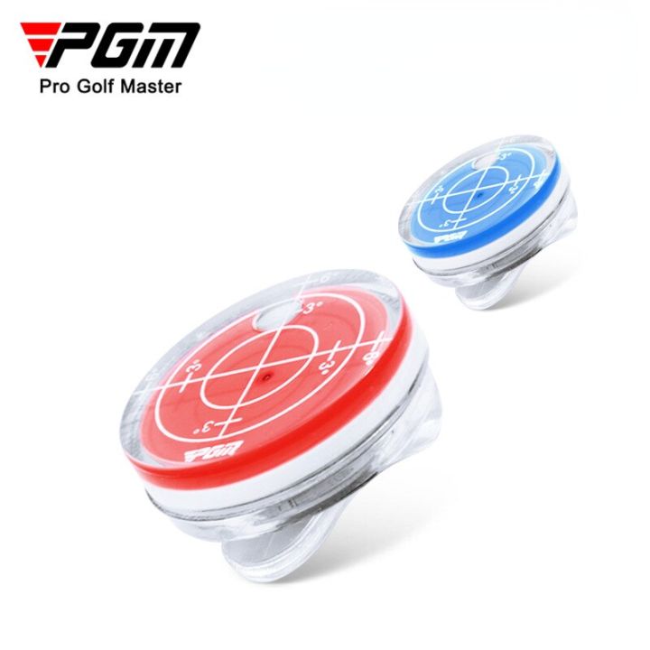 PGM Golf Level Function Marks Cap Clip Golf Ball Marker Red