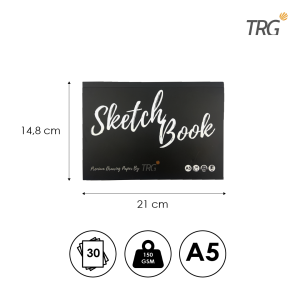 TRG Sketchbook Sketch Drawing Book SKBK-21 A3 A4 A5 150gsm - Kertas Buku Gambar & Sketsa 150 gsm TRG