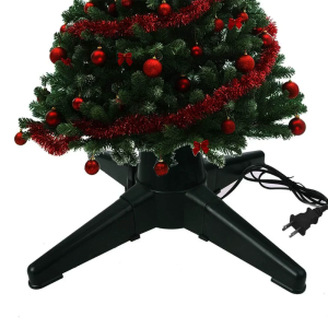 Christmas Tree Stand Artificial Tree Electric Rotating Base Perfect for Shopping Malls Supermarkets Shops Home