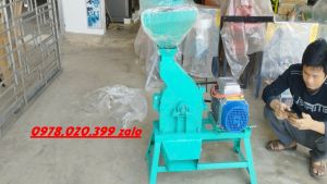 Máy đập bột ngô lua  đậu ... tặng kèm sàng 1ly
