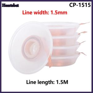 [Heartsbat] 5 pcs Desoldering dây Braid Hàn lưới các bộ phận hàn thấp dư lượng không sạch hàn thiếc Remover Công cụ