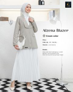 TERMURAH ALZENA BLAZER OUTWEAR MUSLIM LUBI COCOK UNTUK NGANTOR TERBARU KEKINIAN