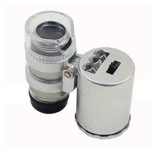 YANGS Pocket Exquisite Hot Coins New Eye 60x Microscope Magnifying Jewelry Magnifier Loop Loupe