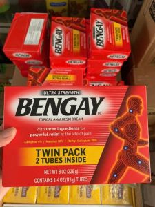 Dầu xoa bóp Ultra Strength Bengay - Hộp 2 tuýp 113g
