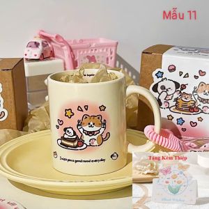 Cốc Sứ Các Nhân Vật Hoạt hình Đáng yêu dung tích 300ml làm bằng men sứ cao cấp