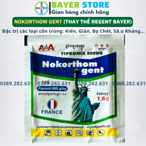 [Combo 10] REGENT NOKORTHOM (gói 1.6gr) Nguyên Liệu Nhập - Chế phẩm diệt côn trùng đa năng NOKORTHOM diệt sạch kiến gián bọ chét mạc gà sâ.u kháng