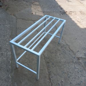 Kệ sắt Dài 80cm Rộng 40cm Cao (60-70-80)cm 3 nan thép 25mm - Kệ để chậu hoa