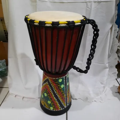 Kendang Djembe Gendang Jimbe Uk. Besar Tinggi 50 cm Kwalitas Super
