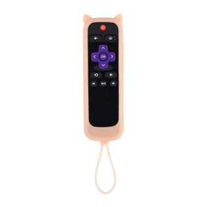 Silicone lớp bọc cho roku2 điều khiển từ xa TV Express hấp gậy phát sáng trong bóng tối dễ dàng để làm sạch
