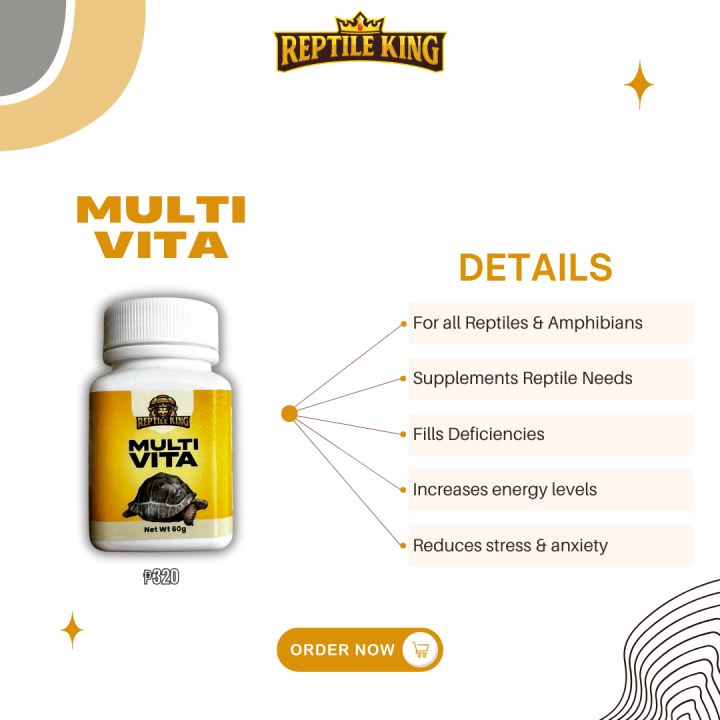 Photo inspiration: Picture Idea: Reptile King Multi Vita Vitamins For Reptile Tortoise