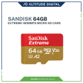 SanDisk 64GB Extreme UHS-I microSDXC Memory Card. 