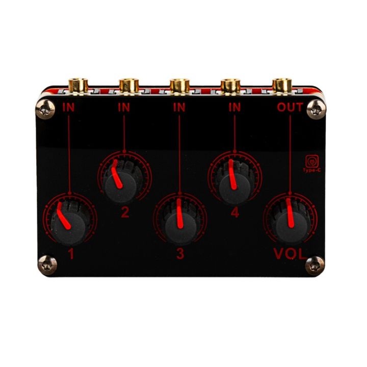 4 Channel Line Mixer Portable Analog Sound Mixing Console Highest Sound Quality Stereo Mixer Usb 4 Channel Line Mixer Portable Analog Sound Mixing Console Highest Sound Quality Stereo Mixer Usb