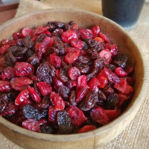 NEO Cradasin / Mix Dried Cranberry dan Dark Raisin/ Cranberry + Kismis Hitam