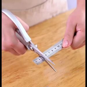 กรรไกรสแตนเลส SK5 กรรไกรตัดเนื้อตัดอาหาร อุปกรณ์ทำอาหาร Kitchen กรรไกรอเนกประสงค์ LA0139