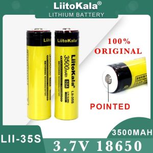 New listing / New LiitoKala Lii-35S 18650 battery 3.7V 3500mAh Rechargeable lithium battery for LED Flashlight+DIY Pointed