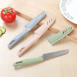 Dao gọt hoa quả siêu sắc chất liệu thép không gỉ có bao an toàn Thép Không Gỉ SUS420J2 SHOPER