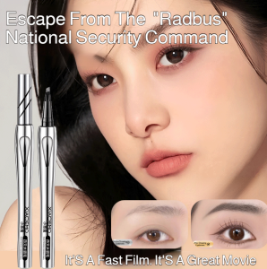 💝Hot Sale💝Beginner Wild Eyebrow Pencil Natural Lazy People Beginner Eyebrow Pencil Ultra Fine 4-Prong Eyebrow Pencil For Beginners Easy To Use Natural Look Waterproof Smudge Proof Silver Tube Precisely Defines Hair Like Strokes For Flawless Brows