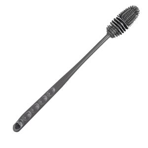360 Silicone Long Handle Cup Brush Scrubber Multpurpose Clean Milk Bottle Thermal Flask Glass Pemberus Cawan 长柄杯刷