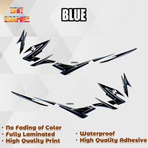 KAWASAKI BAJAJ CT100/CT125 LIMITED EDITION DECALS (WATERPROOF LAMINATED FADE PROOF)