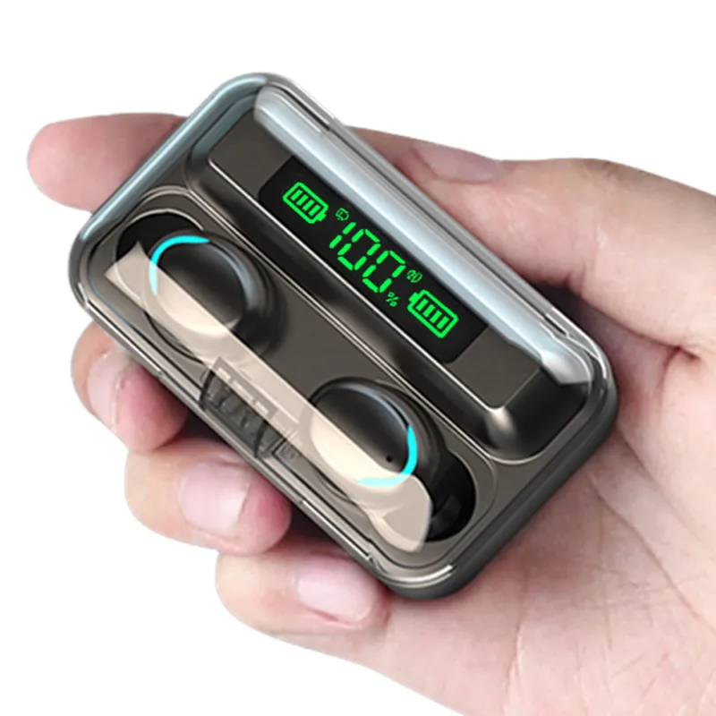 Headset TWS-F9 Earphone Bluetooth HiFi Earphone wireless