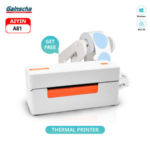 เครื่องปริ้นใบปะหน้าพัสดุ เครื่องพิมพ์ฉลากสินค้า รุ่น A81 A81Pro เครื่องพิมพ์ความร้อน ฉลากสินค้า ไม่ใช้หมึก Thermal Printer