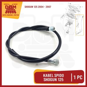 Kabel Speedometer Shogun 125 (KAGAYAKU) Cabel Cable Comp Seling Iner Tali Kawat Spido Speedo Suzuki