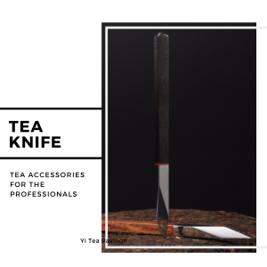 Premium Tea Knife - 304 Stainless Steel with Natural Wood Ebony Blood Sandalwood 高级茶刀 - 304不锈钢配天然木柄