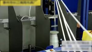 【 เชือกลาก 】 สายรัดแบนหัวเข็มขัดคู่สีขาวสายรัดแหวนสายรัดเครนอุตสาหกรรม 2t3T5 มาตรฐานแห่งชาติสำหรับเชือกลากตัน