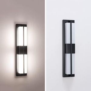 Elegant LED Wall Sconce Light Fixture IP65 Waterproof for Indoor & Outdoor Use