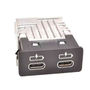 Modern Two Port USB C Car Connector For G15 F93 F97 F98 118i 120i Vehicle High Efficiency Charging Strong Metal Terminal