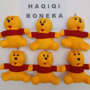 Tempelan kaca mobil 12pcs boneka karekter wine the pooh