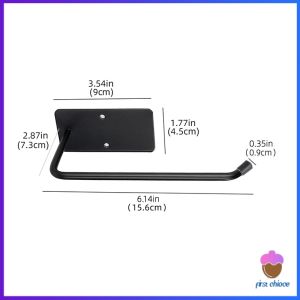 First Chioce  ที่แขวนทิชชู่ติดผนัง ราวแขวนทิชชู่ ผ้าเช็ดตัว  ติดตั้งง่าย Tissue Holders