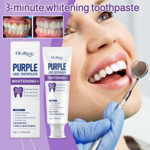 💕Gentle Daily Care💕Continuous Whitening Effect Toothpaste Does Not Harm Enamel Strengthen Your Teeth Dental Cream/ With Calcium Supplementation Ingredients Cleaning Toothpaste 美白牙膏