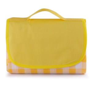 IFUN Picnic Blankets Oxford Cloth Moisture-Proof Lattice Picnic Mat Thickened Portable Folding Outdoor