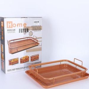 Saringan Minyak set + wadah tempat / wadah tempat + Peniris Minyak set / Cooper Crisper Tray/ Oven Tray Multifungsi