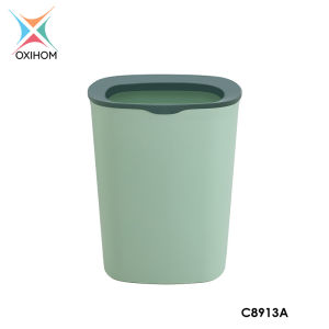 Oxihom Tempat Kotak Keranjang Sampah Plastik Trash Bin Medium