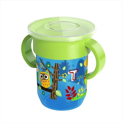 BAYOEMS 360 Degree Leak proof Magic Cup Baby Train Cup Learn To Drink Leak proof Anti choke Cup