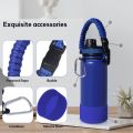 Hilee Tumbler Accessories 1000ml Silicone Boot and Paracord Handle for Tumbler 800ml Thumblers Accessories Set, 8.5cm Tumbler Boot Silicone Water Bottle Boot 8cm Tumbler Rubber Protector and Paracord Rope with Carabiner Tumbler Accessories 800ml for Hilee. 