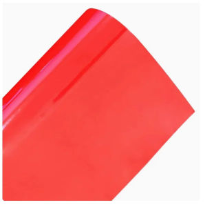 Colorful Light and Thin Tape Adhesive Engraving Film Rainbow PVC Instant Sticker 30.5 * 30.5CM