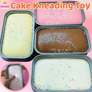 Squishy Food Sensory Toy Toxic Simulated Cake Kneading Toy with Slow Squeezing Rebound