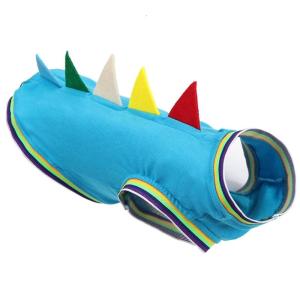 Dinosaur Themed Vest for Pet Dachshund Dog Cosplay Clothing Easy to Wear 2 Leg Design Costume for Dog Birthday Party