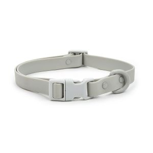 PARKOUR Elastic Webbing Pet Collar Adjustable Pet Identification Safety Buckle Chain Easy Clean Quick Release Buckle Waterproof Dog Collar Puppies