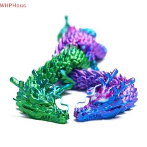 WHPHous 3D Printed Chinese Dragon Full Body s Movable Home Furnishing Decoration Ornament Worth Collecting Creative Toys