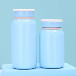 Tumbler Milky Termos Mini Latte Stainless Steel Hot Cold Vacuum Kopi Teh Tumbler 400ML