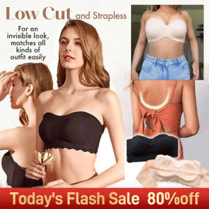 sunmi Strapless Nonslip Pushup Bra for Dancing  Invisible and Seamless